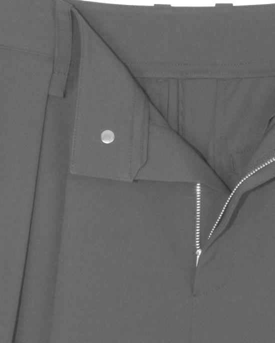  FAVRICS 수트 팬츠 패브릭스 블랙 케어프리 투턱 와이드 레그 - FAVRICS