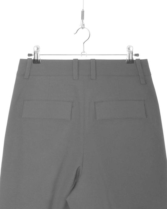  FAVRICS 수트 팬츠 패브릭스 블랙 케어프리 투턱 와이드 레그 - FAVRICS