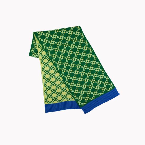  지지 니트웨어 머플러/스카프 플라워 체인 스카프