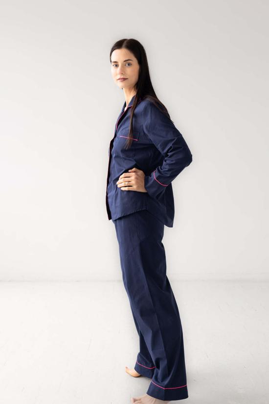  Salua Lingerie 라운지 웨어 살루아 란제리 우븐 코튼 클래식 파자마 - OTHER BRANDS