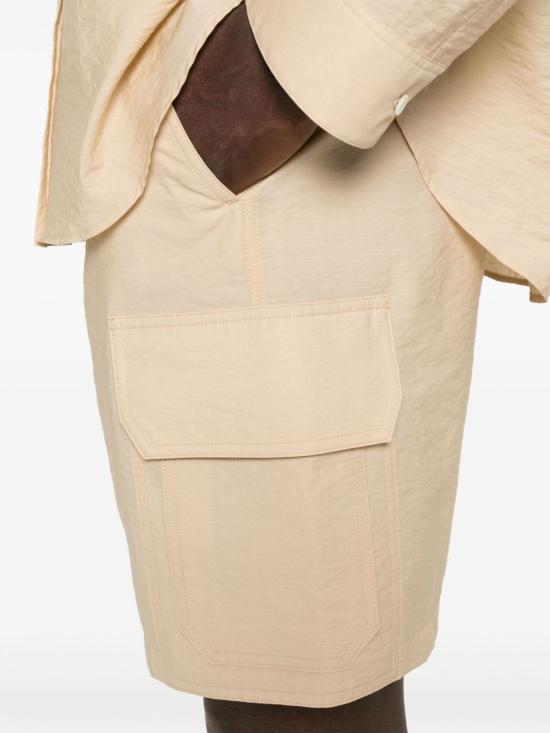  로에베 숏팬츠 카고 반바지 베이지 - LOEWE