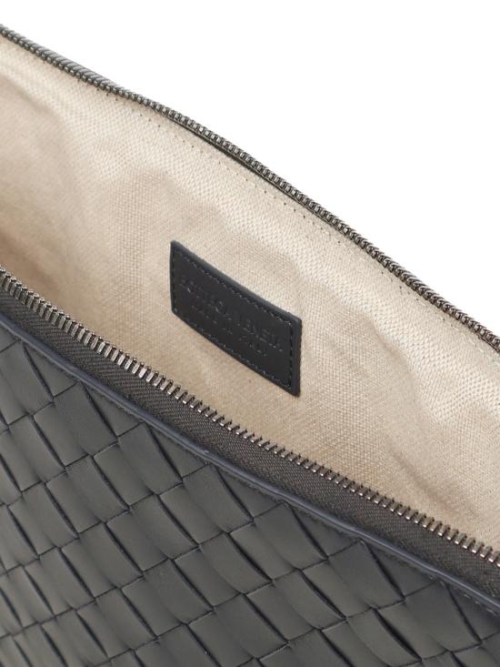  보테가베네타 브리프케이스 보테가 베네타 겟어웨이 서류 케이스 섀도우 앤 실버 - BOTTEGA VENETA