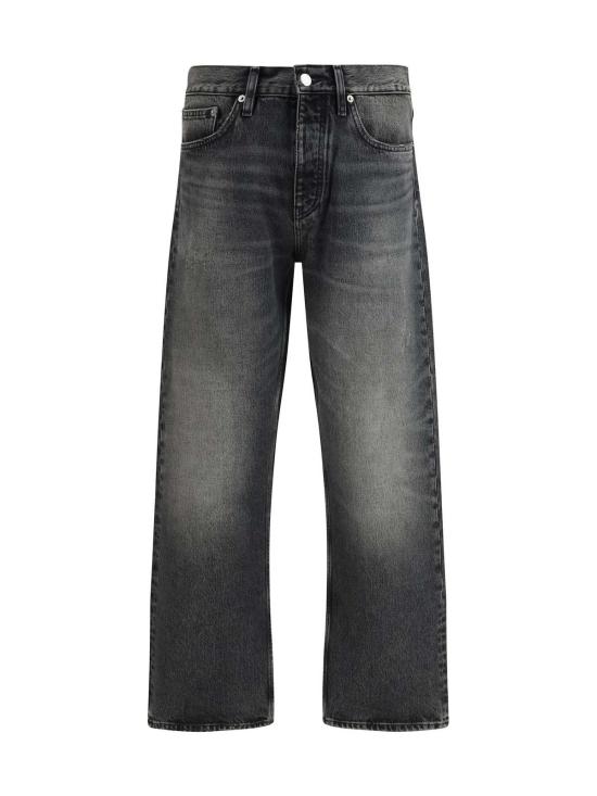  선플라워 데님 팬츠 루즈핏 진