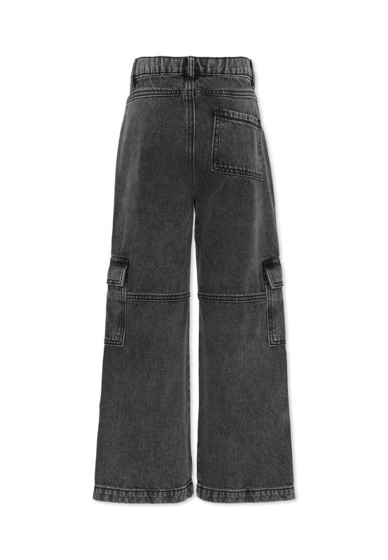  [키즈] 마이클 코어스 트레이닝/조거 팬츠 아동용 블랙 청바지 - MICHAEL KORS