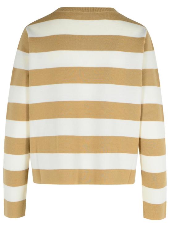  막스마라 스웨터 막스 마라 비테르보 샌드 버진 울  아주로 - MAX MARA