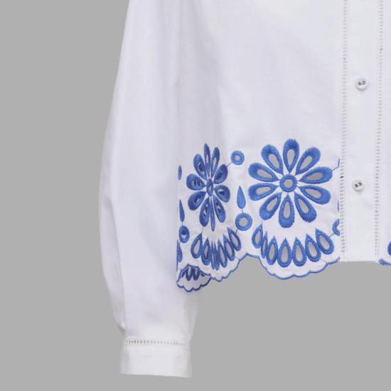  Loretta Caponi 셔츠 Assia 셔츠 마게리트 - LORETTA CAPONI