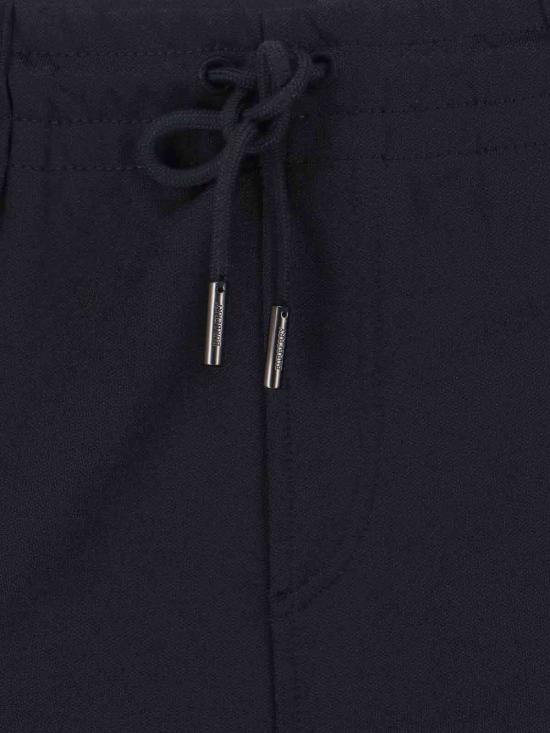  버버리 트레이닝/조거 팬츠 로고 트랙 팬츠 블랙 - BURBERRY