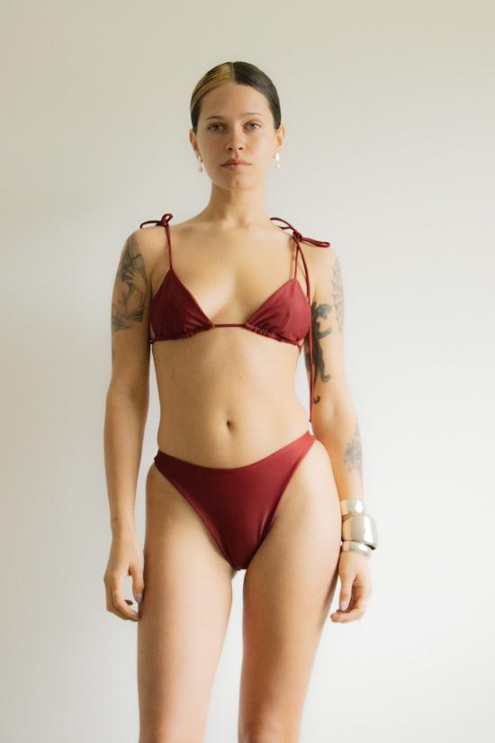  마레 퍼페투아 비키니 수영복 마레 페르페투아 에센셜 탑 가넷