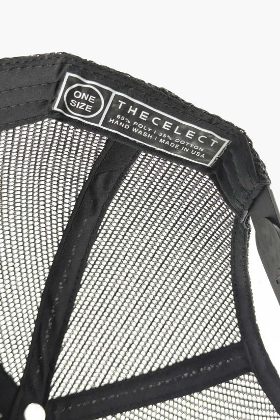  더 셀렉트 모자 셀렉트 로딩 블랙 미드 프로파일 캡 - THE CELECT