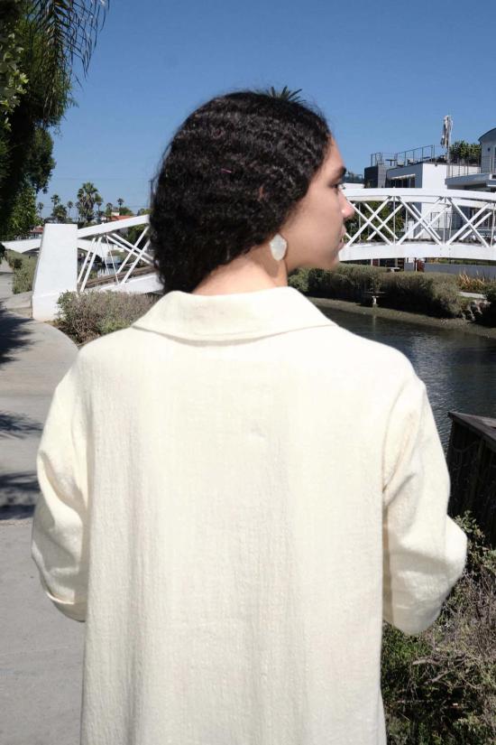  John & Mickie 롱 원피스 존 & 미키 렌 맥시 셔츠드레스 - OTHER BRANDS