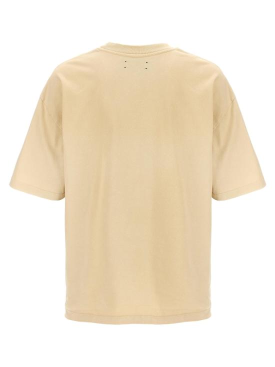  아미리 반팔 티셔츠 페가수스 로고 티셔츠 크림색 - AMIRI