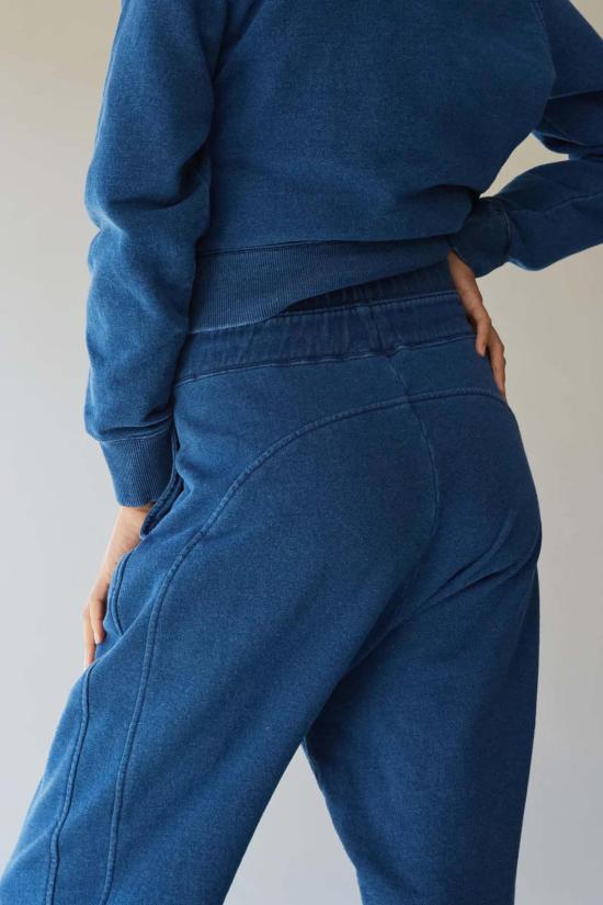  Caron Callahan 스트레이트 팬츠 캐론 캘러핸 헬렌 스웨트팬츠 인디고 - OTHER BRANDS