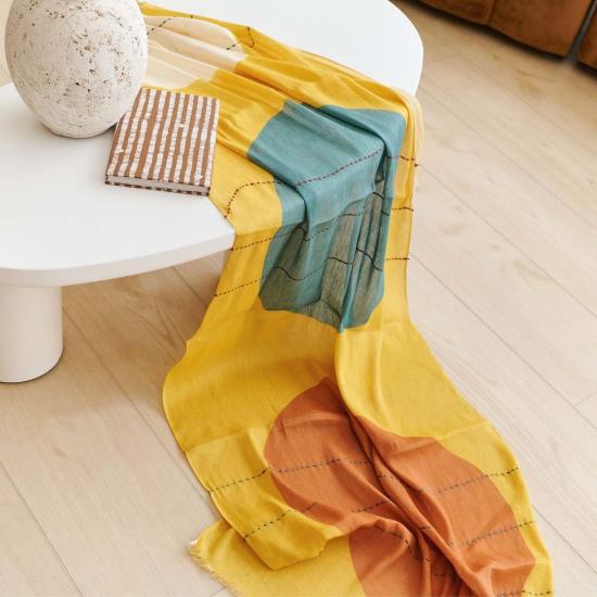  Variously 머플러/스카프 Cirq Sun 손자수 스카프 노란색 - OTHER BRANDS