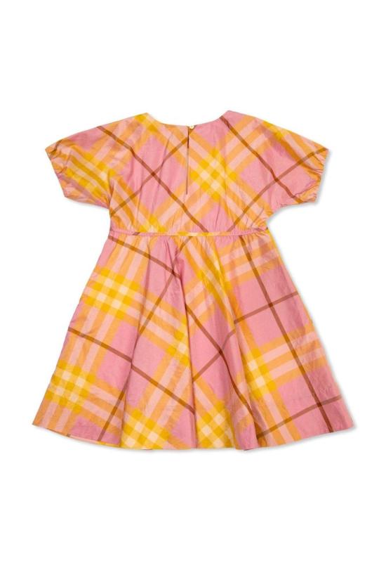  [키즈] 버버리 원피스 키즈 체크 반팔 드레스 - BURBERRY