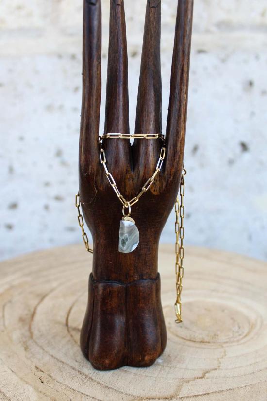  카린 루바스 목걸이/팬던트 다이아몬드 & 골드 문 펜던트 - KARIN LUVAAS