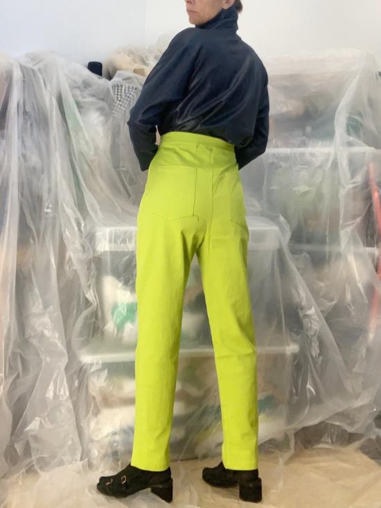  Stretch 스트레이트 팬츠 스트레치 로타 팬츠 라임 - OTHER BRANDS