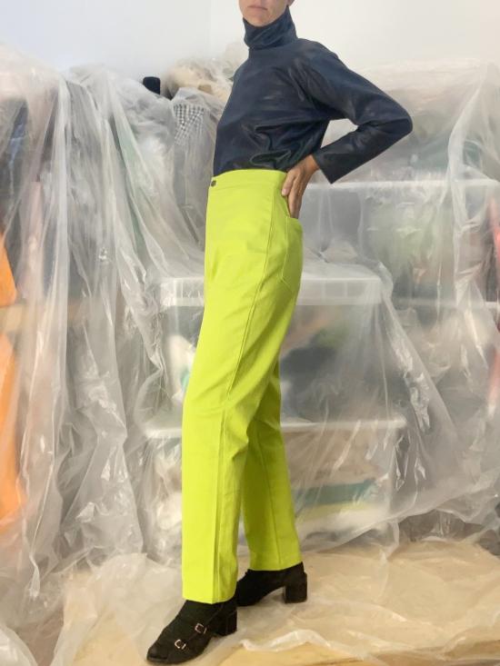  Stretch 스트레이트 팬츠 스트레치 로타 팬츠 라임 - OTHER BRANDS