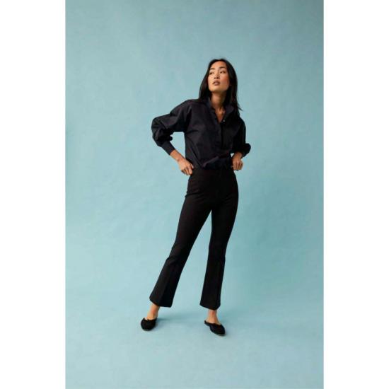  매쉬번 크롭 팬츠