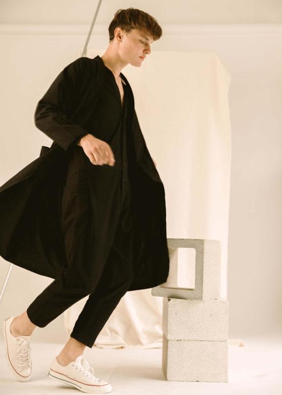  시커 자켓 기모노 린넨