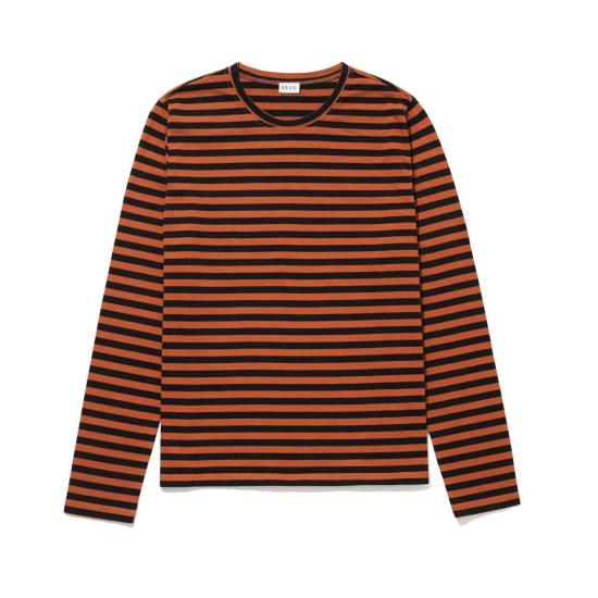  큘 블라우스 Kule 모던 롱탑 구리/검정