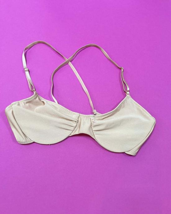  Only Hearts 브라 온리하츠 세컨드 스킨 레이서백  베이지