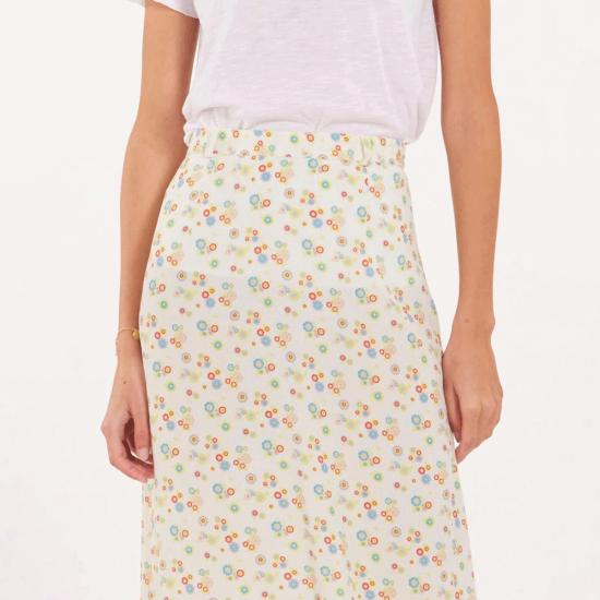  이네스 드 라 프레상쥬 롱 스커트 Ines De La Fressange Aissa 스커트 멀티 프리마베라 - INES DE LA FRESSANGE