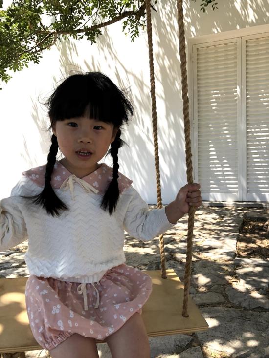  [키즈] 릴루 풀오버 키즈 Liilu 쉐브론 니트