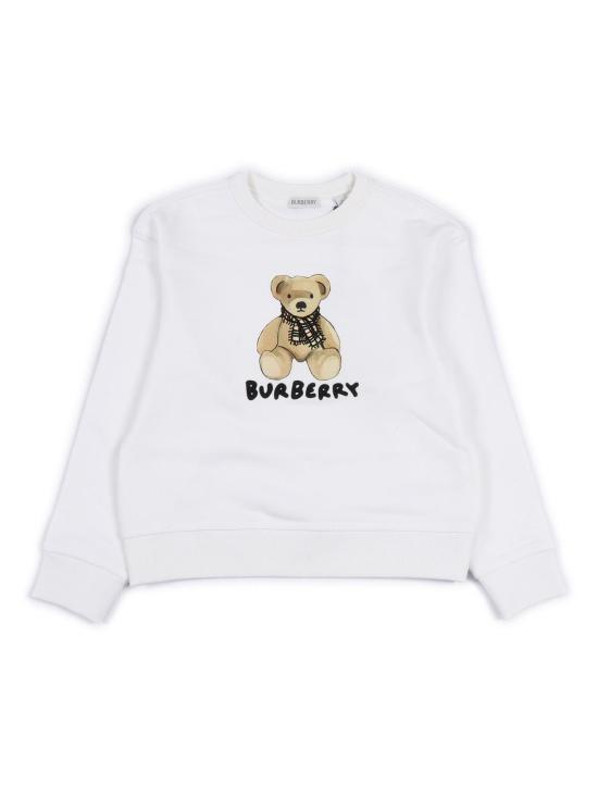  [키즈] 버버리 풀오버 키즈 스웨터 화이트