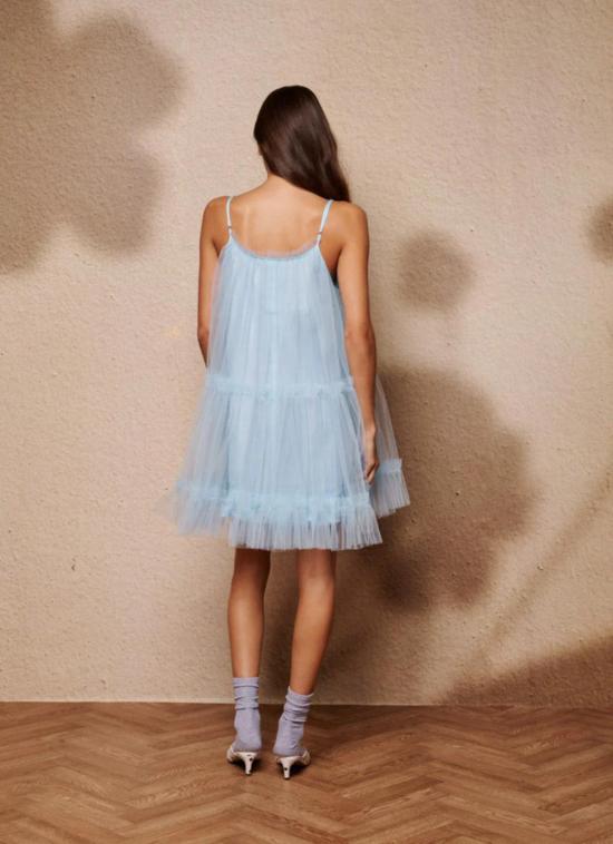  시스터 제인 숏 원피스 스웨이 튤 러플 미니 드레스 - SISTER JANE