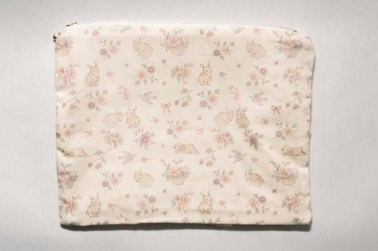  [키즈] Piper&Cloth 침구 키즈  플로럴 파우치 Pré Aux Lapins - OTHER BRANDS