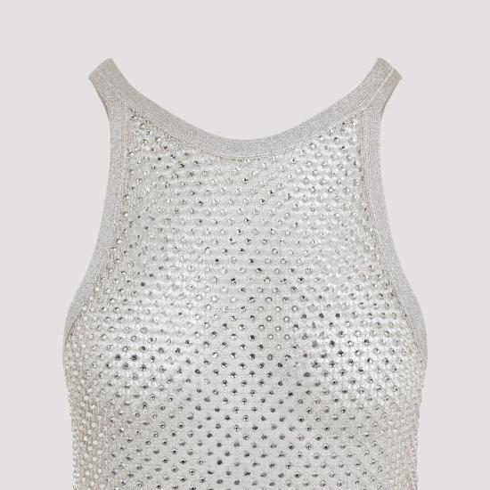  톰포드 스웨터 톰 포드 루렉스 니트 탑 샴페인 - TOMFORD