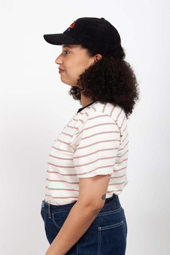  Gravel & Gold 모자 그래블 앤 골드 샌프란시스코 캘리포니아 캡 블랙 코듀로이 - OTHER BRANDS