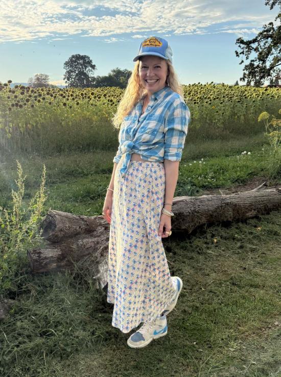  에이스 앤 지그 롱 스커트 에이스 & 지그 테스 스커트