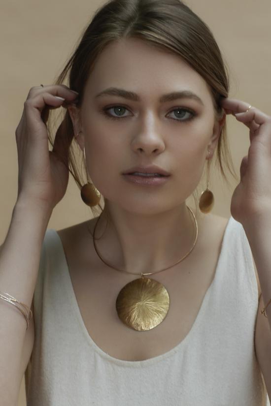  네티 켄트 주얼리 이어링 사이벨 메탈릭 - NETTIE KENT JEWELRY