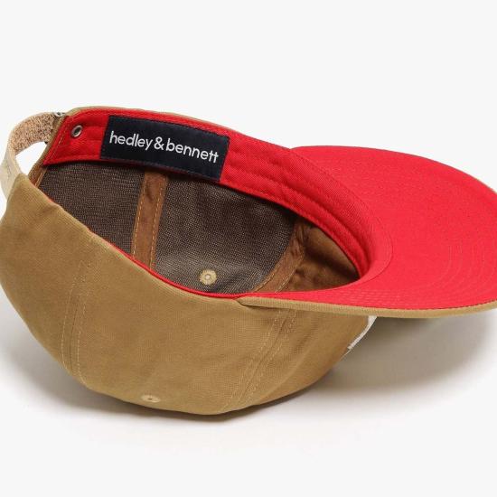  Hedley & Bennett 모자 헤들리 & 베넷 셰프  카라멜 브라운 - OTHER BRANDS