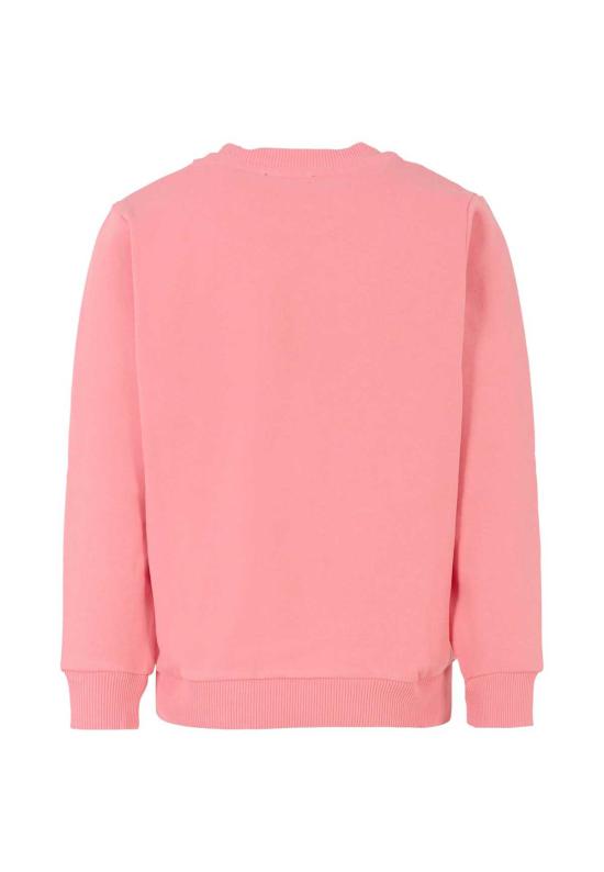  [키즈] 디젤 풀오버 키즈 스웨트셔츠 핑크색 - DIESEL