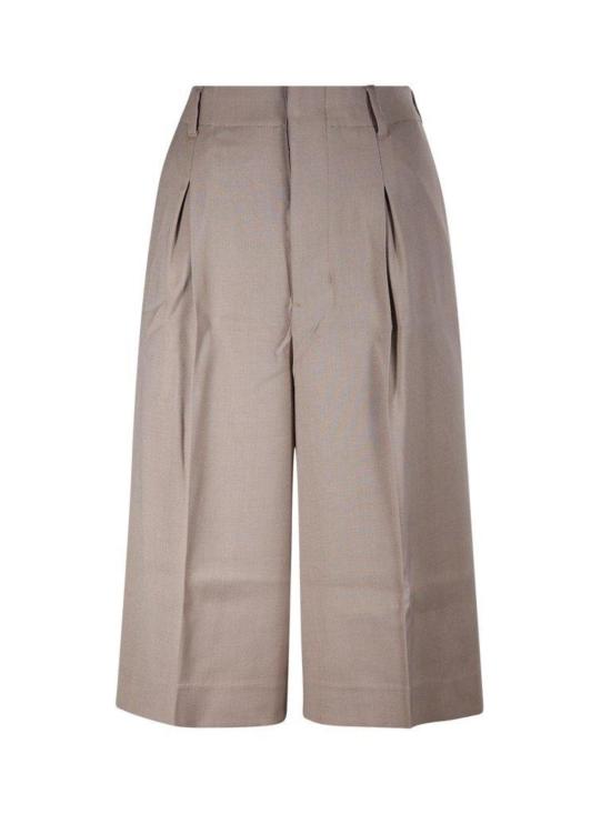  아미 숏팬츠 알렉상드르 마티우시 파이유 하이웨이스트 무릎 길이 반바지 라이트토프