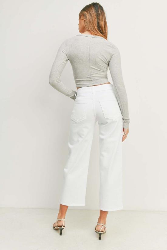  저스트 블랙 데님 데님 팬츠 , 컨템포러리 와이드 레그 - JUST BLACK DENIM