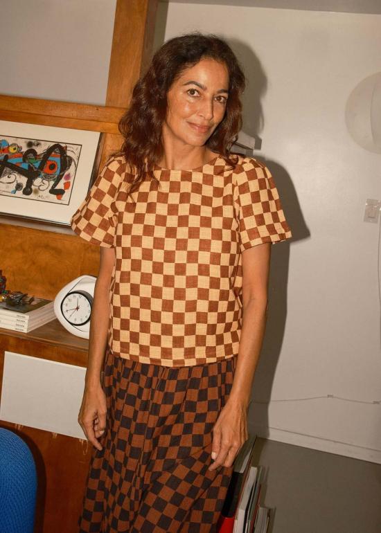  에이스 앤 지그 블라우스 에이스 & 지그 루이자 탑 라임