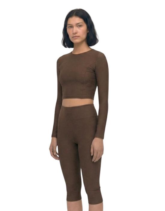  hauslabel 긴팔 티셔츠 하우스라벨 아라비카 긴팔 크롭탑 - OTHER BRANDS