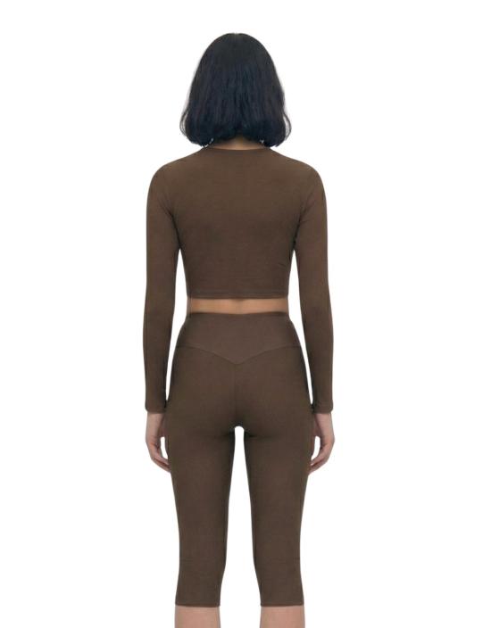  hauslabel 긴팔 티셔츠 하우스라벨 아라비카 긴팔 크롭탑 - OTHER BRANDS