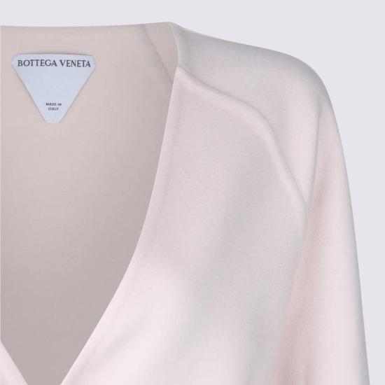  보테가베네타 코트 보테가 베네타 라이트 핑크 울  핑크쉘 - BOTTEGA VENETA
