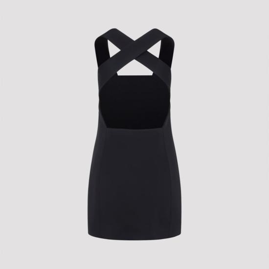  케이트 숏 원피스 Khaite Mella 미니 드레스 블랙 - KHAITE