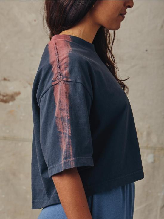  MAISON MARKOSIAN 반팔 티셔츠 메종 마르코시안 브러시스트로크 티 - OTHER BRANDS