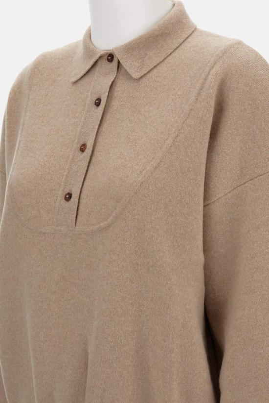  자크뮈스 스웨터 Jacquemus La Maille Vareuse Pallone 폴로  베이지 - JACQUEMUS