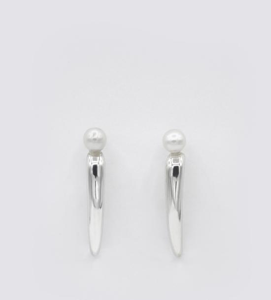  루스 오르티스 이어링 루즈 오르티즈 진주 마조리 실버 귀걸이 - LUZ ORTIZ