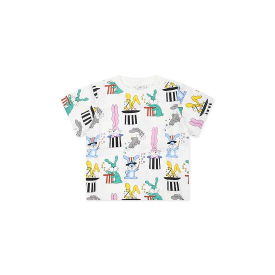  [키즈] 스텔라 맥카트니 탑 스텔라 매카트니 아동용 티셔츠 (흰색)