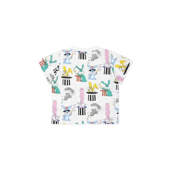  [키즈] 스텔라 맥카트니 탑 스텔라 매카트니 아동용 티셔츠 (흰색) - STELLA MCCARTNEY