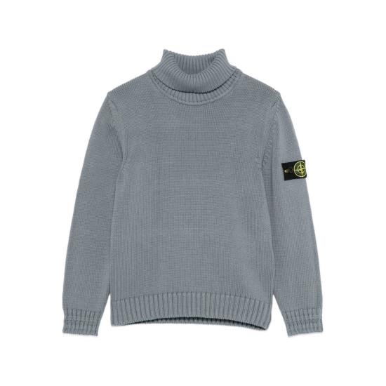  [키즈] 스톤 아일랜드 풀오버 키즈  스웨터 그레이
