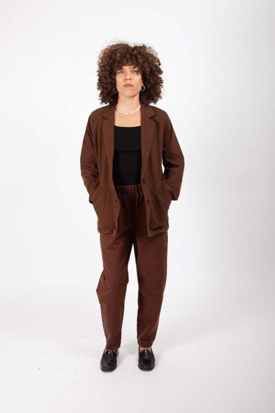  그래블 앤 골드 수트 자켓 그래블 & 골드 코스타 블레이저 월넛 - GRAVEL & GOLD